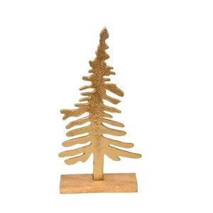 Premium <b>Christmas</b> <b>Tree</b> Sculpture Metal Tabletop Accent for Home and Commercial Decoration - Product Image 2