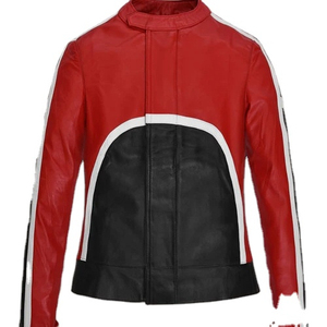 Veste de motard en cuir véritable imperméable pour femme, style Money Heist Ursula, pour l'automne/hiver/printemps, toute nouvelle - Product Image 1