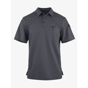 Tenue d'hôpital personnalisée en tissu sergé confortable, modèle le plus vendu pour hommes, blouses unies - Product Image 2