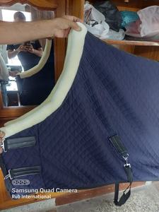 Cheval confortable hiver polaire tapis queue sangle coton matériel personnalisable taille conception transporte efficacement la sueur saisonnière - Product Image 4