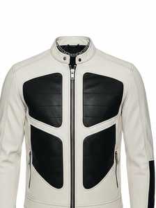 Veste universitaire en cuir PU de haute qualité pour hommes, imperméable et coupe-vent, design réversible, toucher doux, vêtement d'extérieur d'hiver, logo sur le devant - Product Image 3