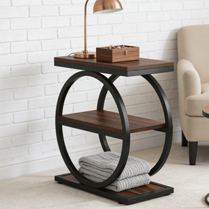 Comodino Intelligente Assemblato con Cassetto, Mobiletto Laterale per Letto, Comodini Pratici per Uso Accanto al Letto - Product Image 4