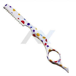 Maquinillas de Afeitar de Seguridad de Acero Inoxidable con Impresión Personalizada, Desechables, para Barbería, Depilación de Cejas, con Cuchilla Reemplazable, para Limpieza Facial - Product Image 6