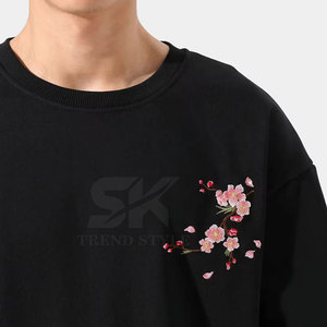 เสื้อสเวตเชิ้ตปักลายผู้ชาย แบรนด์ส่วนตัว MOQ ต่ำ ขายดี สินค้ามาใหม่ 2026 เสื้อสเวตเชิ้ตปักลาย - Product Image 5