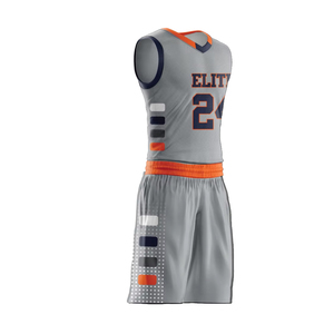 Nouvelle arrivée, uniforme de basket-ball imprimé, design tendance, uniforme de basket-ball personnalisé, 100% polyester - Product Image 4