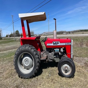 Tractor Massey Ferguson 245 de 20 HP 4WD, tractor agrícola premium con motor potente y tamaño compacto para trabajos en jardín y campo. - Product Image 3