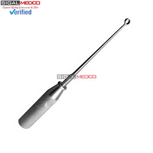 Curette conique droite de 9 pouces, taille 6 mm # 2 instruments chirurgicaux orthopédiques en acier inoxydable de qualité allemande, curette osseuse premium - Product Image 3