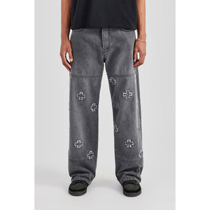 Pantalon en jean pour homme de style vintage, de haute qualité, confortable, durable, décontracté, mode outdoor, pantalon en jean - Product Image 1