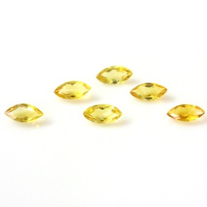 Citrino natural tallado en marquesa, piedra preciosa suelta de 6x12 mm, citrino facetado para la fabricación de joyas, suministros de piedras preciosas al por mayor. - Product Image 6
