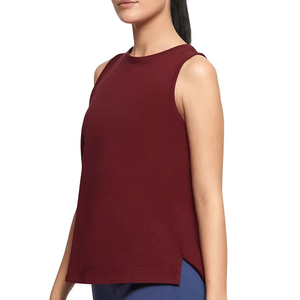 Débardeur de sport tendance pour femme, sans manches, décontracté, ample, grande taille, t-shirt de fitness court pour femme - Product Image 2