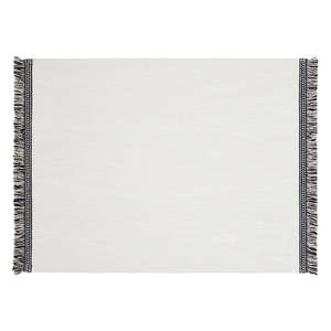 White Fringe <b>Placemats</b> <b>for</b> Stylish <b>Table</b> Decor - Product Image 3