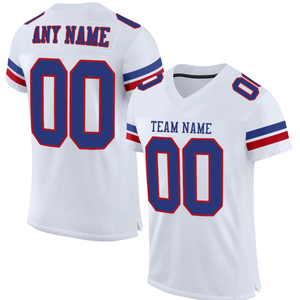 Maillot de baseball blanc personnalisé, col en V, manches courtes, 100 % polyester, maille respirante, évacuation de l'humidité, imprimé par transfert thermique, unisexe - Product Image 4