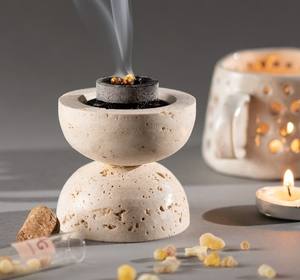 Nouveau Brûleur d'encens en céramique fait main de qualité supérieure pour Bakhoor, idéal pour les cadeaux festifs du Ramadan et de l'Aïd, Mubkhar très demandé - Product Image 1