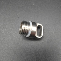 Boîte de rangement EDC classique en titane, mini étui étanche pour flacon de parfum, flacon à cendres, pendentif breloque, fournitures DIY