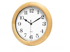 Decorative Analog <b>Wall</b> <b>Clock</b> Rajasthani Elephant Painting Brown Wooden <b>Clock</b> for Living Room - Product Image 2