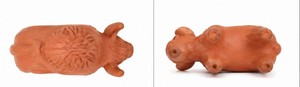 Sculpture de chameau en terre cuite faite à la main, figurine animale décorative sculptée, ornement traditionnel pour la table, pour la maison et le jardin - Product Image 4