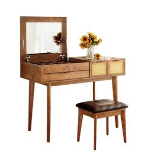 Meuble-lavabo de salle de bain 72 pouces en bois clair massif, vente en gros, usine du Vietnam, prix compétitifs, OEM accepté - Product Image 1