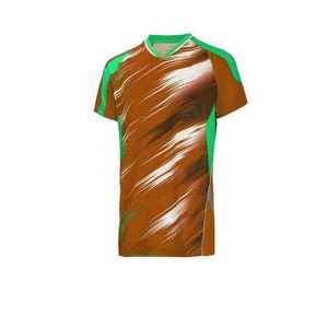 Mens Badminton Uniforms Adult Size Factory Wholesale New Design Customized Color 100% Polyester Professional Digital Print - Product Image 1