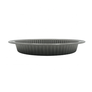 Moule à tarte rond de 26 cm, en acier épais avec une large poignée. Revêtement antiadhésif de qualité supérieure, idéal pour la pâtisserie maison - Product Image 2