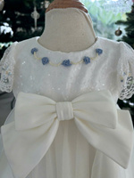 Robe de soirée blanche sans manches, ornée de cristaux, de sequins et de broderies à la main, style ballet, pour occasions spéciales, ample, multi-couches, longueur genou