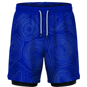 Men's Breathable Sublimated Running Shorts Soft Inner Liner Custom Digital Print Athletic Shorts for Comfort USA 2026 - Product Image 1