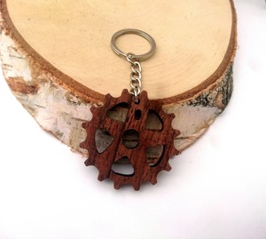 Inventory Stock Wooden <b>Key</b> Chains Ready Shipping Wooden <b>Key</b> Chains Solid Finish Wooden <b>Key</b> Chains <b>Custom</b> Factory Wholesale - Product Image 1