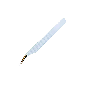 แหนบดัดขนตาปลายแหลมสแตนเลสสตีล  พร้อมโลโก้สั่งทำ  ทนทาน ป้องกันไฟฟ้าสถิตย์  สำหรับต่อขนตา รุ่น J2 ญี่ปุ่น - Product Image 1