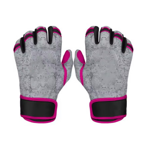 Guantes de bateo personalizados con MOQ bajo, guantes deportivos para adultos, proveedor de equipo de entrenamiento de béisbol en EE. UU., pedidos al por mayor. - Product Image 4