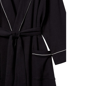 RABUSH SPORTS Peignoir de luxe unisexe en coton éponge à manches longues, séchage rapide, doux, personnalisable avec logo, pour hôtel et maison - Product Image 4