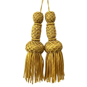New Style Bullion <b>Tassel</b> Handmade Decorative <b>Trim</b> for Garment & Bags Customized Color High Grade Durable - Product Image 1