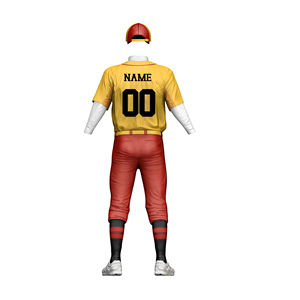 Best Light Weight Superior Quality Cotton Spandex Polyester Customized Logo Breathable Baseball Uniforms Team Wholesale Quick - Product Image 2