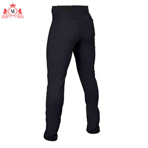 Conjunto de Uniforme de Béisbol para Hombre, Camiseta Azul Claro con Pantalones Negros, Nombre del Equipo Personalizado, 00, Poliéster Transpirable, Talla Adulto - Product Image 4
