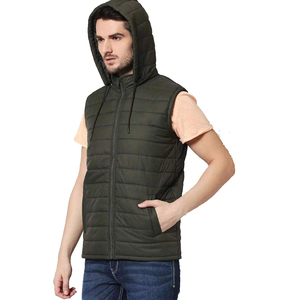 Gilet matelassé personnalisé imprimé, veste sans manches légère et chaude pour l'hiver, mode streetwear d'extérieur - Product Image 5