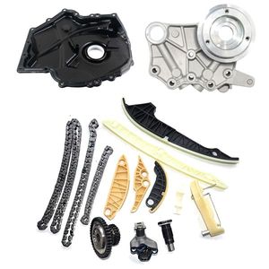 Kit de chaîne de distribution et kit de solénoïdes avec couvercle de moteur pour véhicules VW Jetta GTI Audi A4 Q5 TT 2.0L 06H109467N - Product Image 5