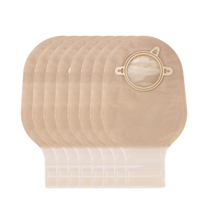 BLUENJOY Fabricante <span class=keywords><strong>Barrera</strong></span> hidrocoloide <span class=keywords><strong>de</strong></span> alta calidad Bolsa <span class=keywords><strong>de</strong></span> colostomía abierta <span class=keywords><strong>de</strong></span> dos piezas con abrazadera - Product Image 4