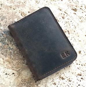 Couverture de carnet A5 en cuir vintage fait main, résistante, anti-odeur, protection, étui pour journal, rechargeable, pour le bureau LNBC-0065 - Product Image 1
