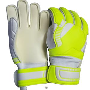 Gants de gardien de but de football pour enfants de haute qualité, cuir épais, imperméables, bracelet réglable, pour l'extérieur - Product Image 6