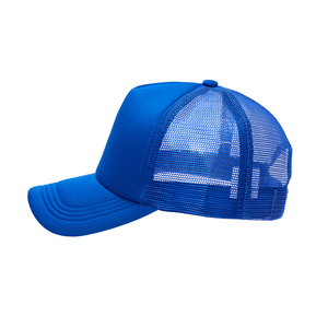 High Quality Wholesale Blank 5 Panel Foam Printed Men Women Sport Mesh Embroidery Custom Logo Trucker <b>Hat</b> - Product Image 2