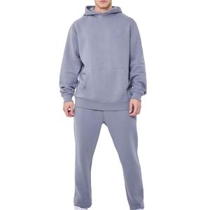 Best Selling OEM Custom Hooded Tracksuit Breathable Eco-Friendly Fleece Winter Jogger <b>Set</b> for Men & Children - Product Image 1