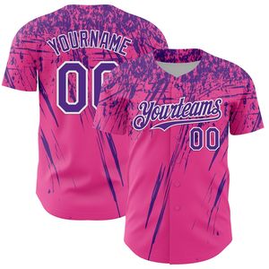 Custom Baseball Uniform Full Button Jersey Short Sleeve Winter Quick Dry Organic Cotton Anti-Bacterial V-neck Team Wear - Product Image 3