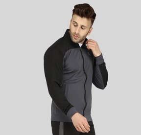 Red <b>White</b> Color Block Men's Windbreaker Jacket <b>Zip</b> <b>Up</b> Lightweight Outerwear for Streetwear - Product Image 3