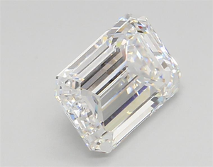 เพชรทรงเหลี่ยมมรกต 2.01 กะรัต เพชรเพาะเลี้ยงในห้องปฏิบัติการ ความสะอาดระดับ VVS1 การเจียระไนอย่างยอดเยี่ยม สำหรับทำเครื่องประดับ เพชร CVD - Product Image 2