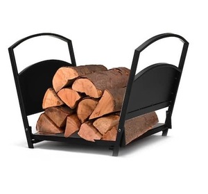 Firewood <b>Log</b> Rack Half Round for Wood Storage Curved Outdoor Indoor Firewood Storage Racks <b>Log</b> <b>Holder</b> for Fireplace - Product Image 6