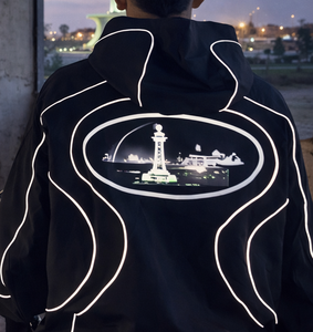 Chaqueta Cortavientos Reflectante Personalizada de Talla Grande para Invierno, Diseño 2 en 1 con Capucha, Conjunto Deportivo de Spandex/Nylon, Resistente al Viento, Unisex - Product Image 6