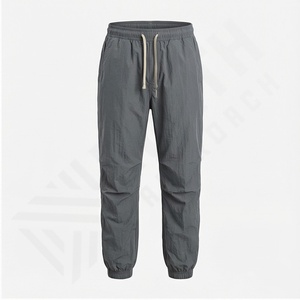 Oem Oversized <b>Mens</b> Casual <b>Trousers</b> Fit Jogger <b>Mens</b> Track Pants Plain Nylon Polyester Pants Work <b>Winter</b> <b>Trousers</b> <b>Men</b> - Product Image 2