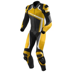 Customizable Men Women Touring Racing Motorcycle Suit Leather Waterproof Protection All Seasons - Product Image 1