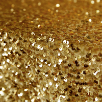 Tissu de sequins artificiel élégant et moderne en gros, 100% polyester, pour les décorations de mariage, les scènes, les rideaux de fond, le salon