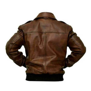 Chaqueta de cuero de diseño de moda para hombre, nueva llegada, chaquetas de cuero para hombre, chaqueta de cuero vacuno de primera calidad - Product Image 3