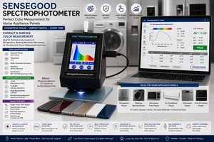 Espectrofotómetro Universal Todo en Uno Sensegood, Modelo Portátil con LED de 1nm de Longitud de Onda, para Uso en Línea, de Sobremesa y Manual - Product Image 2