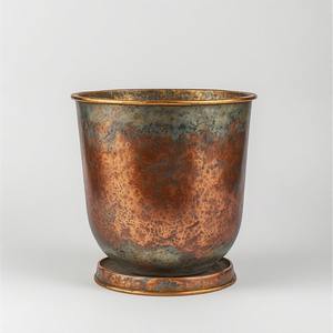 Jardinière élégante en fer avec couleur et taille personnalisables, finition or/nickel, conçue pour une décoration élégante de la maison, du jardin et du bureau - Product Image 6